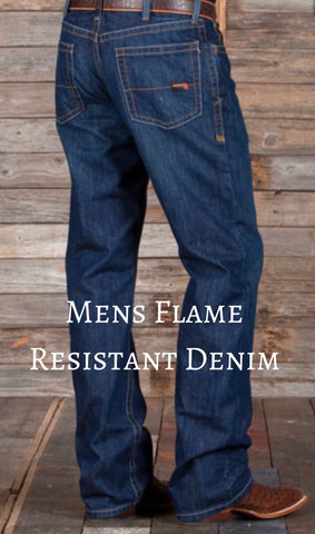 Mens Flame Resistant Denim